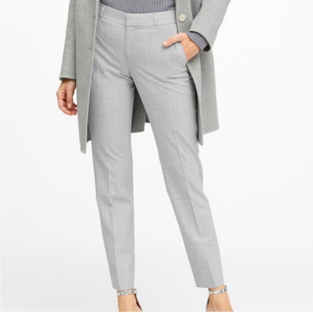 2 for $20 Banana Republic Gray Straight Leg Pants
